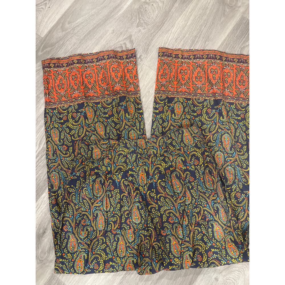 Sundance size medium Printed Lightweight Cotton Wide Leg Pant - Picture 3 of 5